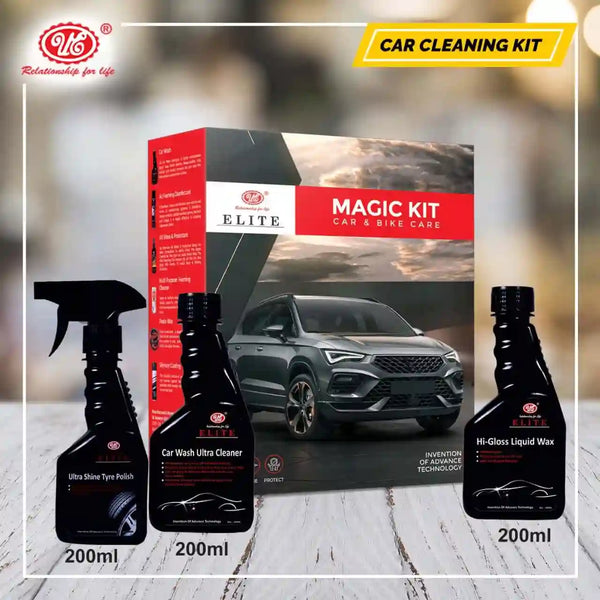 Car Exterior Cleaning Kit Car Wash, Shiner & Polish