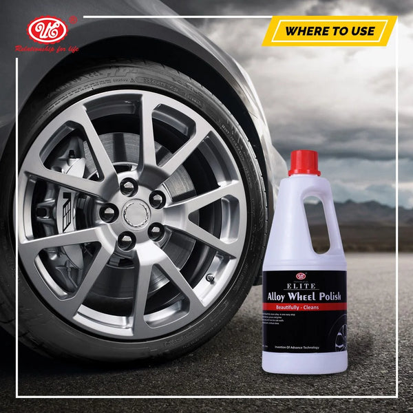 UE Autotech Elite Alloy Wheel Polish 1L, Suitable for all types of Whe