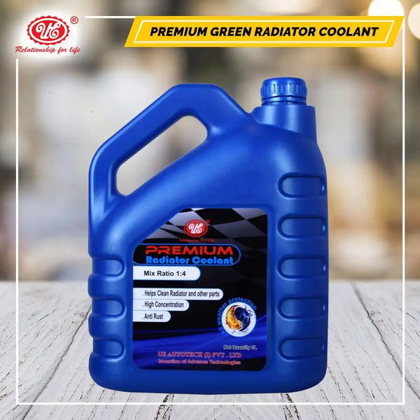 Premium Green Radiator Coolant Concentrate Mix Ratio 14 UE Autotech
