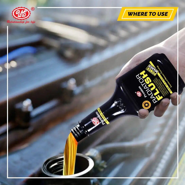 UE Autotech Premium Radiator Flush 354ml for Removes Rust & Sludge wit