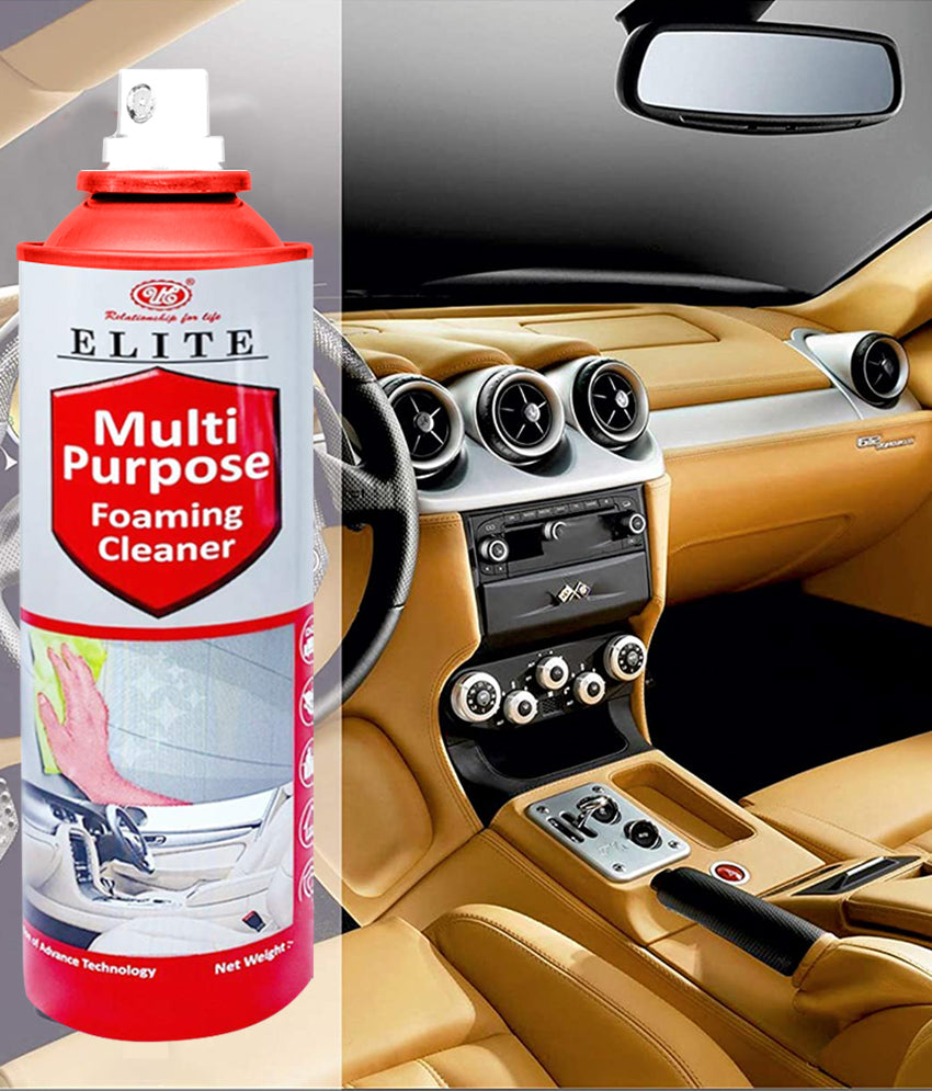 250ML Multi-Purpose Foam Cleaner Leather Clean Wash Automoive Car Interior  Home Wash Maintenance Surfaces Spray Foam Cleaner