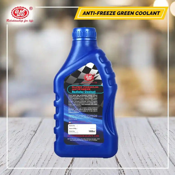 Green Radiator Coolant Antifreeze Mix Ratio 14 UE Autotech