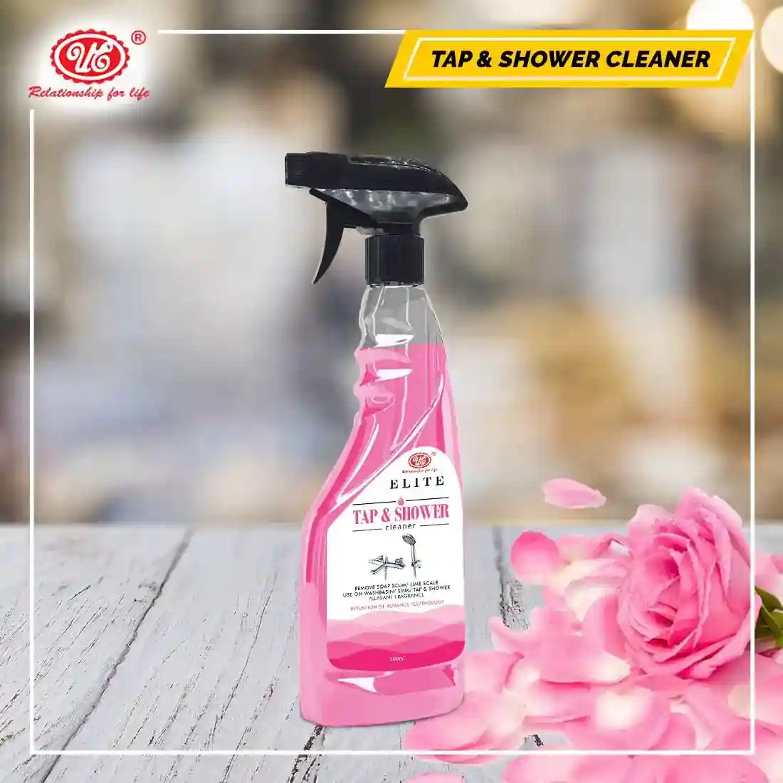 Water shop tap cleaner