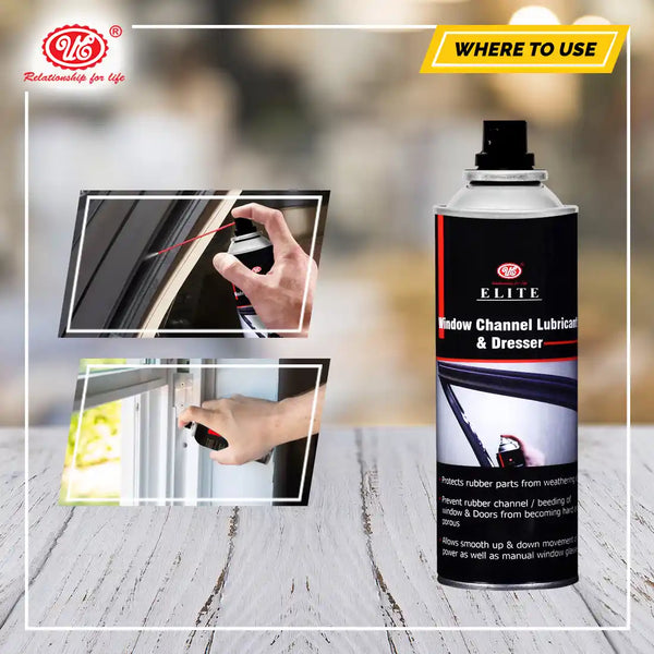 Window Channel Lubricant Spray Smooth Window 250 ML