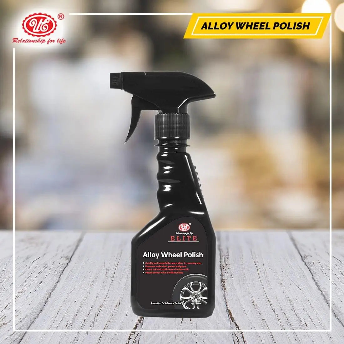 Alloy Wheel Polish Cleaner Liquid Spray - UE Autotechs