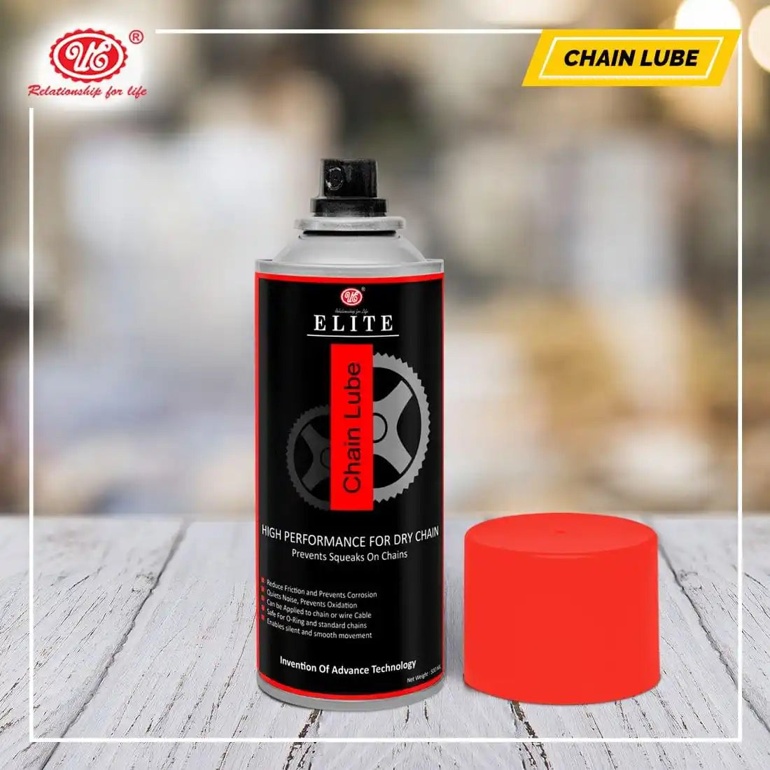 Chain Lube Spray Bottle Lubricant & Protector | UE Autotech Chain Lube Spray Bottle Lubricant & Protector | UE Autotech